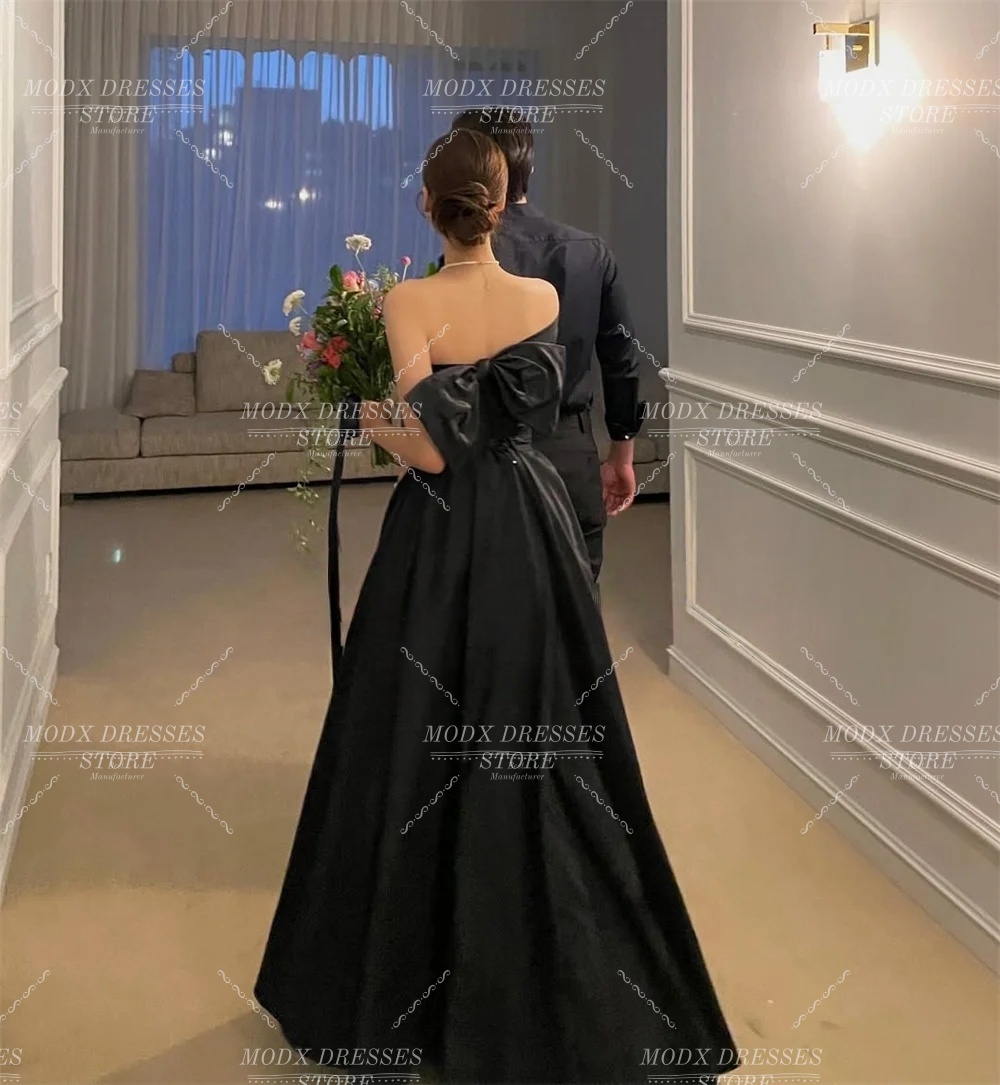 MODX Elegant Black One-Shoulde - Modern Korean Lifestyle recension och pris