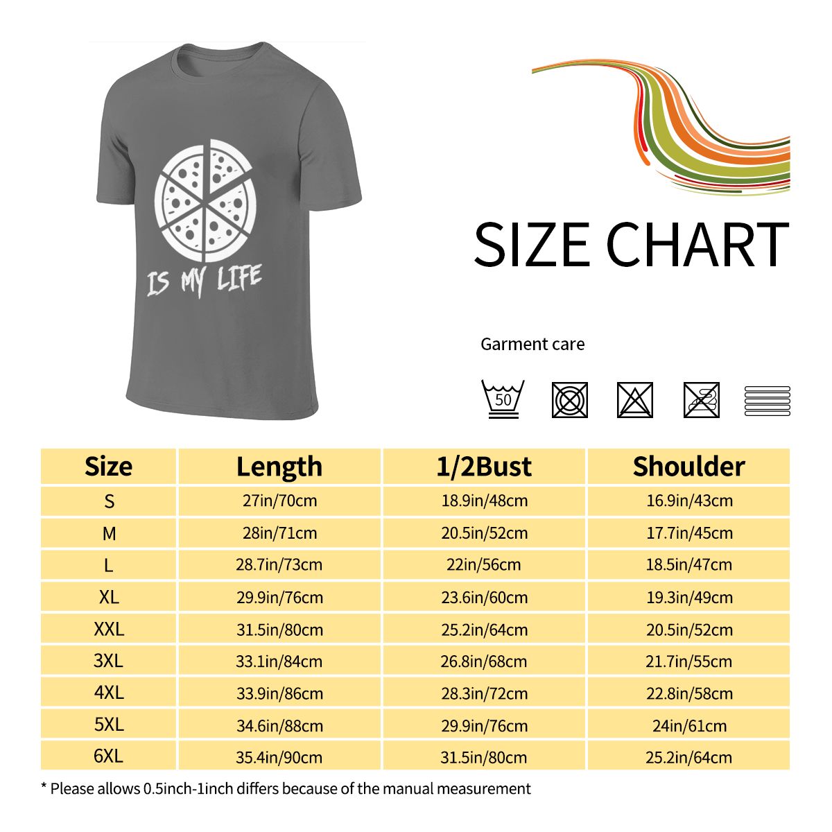 Pizza Is My Life Not Fading Re - Korean Men Lifestyle recension och pris